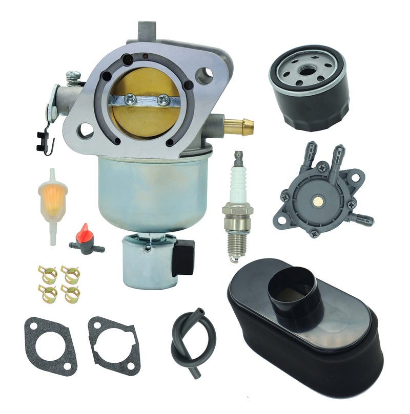 DABAZUALY مكربن ​​15004-0986 لمحركات كاواساكي FR651V FS651V المحددة مع فلتر هواء 11013-7047 ومضخة الوقود 49040-7008 استبدال الجزء 15004-0828 15004-7062 - Image 1